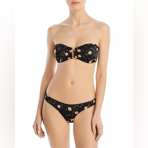 NWT Bloomingdale’s Exclusive Aqua x Kristopher Brock Floral Bikini - Picture 2 of 8